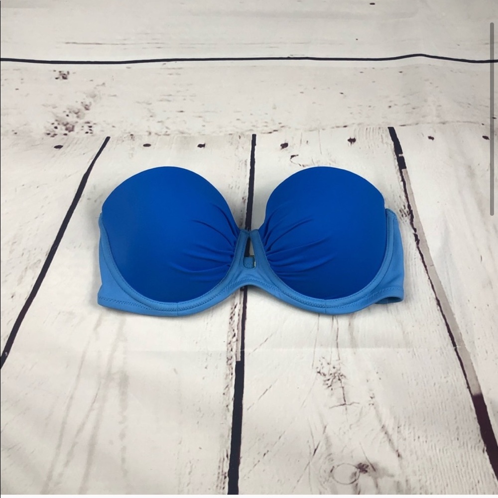 VS Blue Key Hole Swim Bandeau